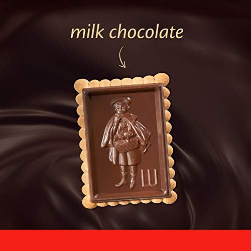 Lu Petit Ecolier European Milk Chocolate Biscuit Cookies, 5.3 Oz