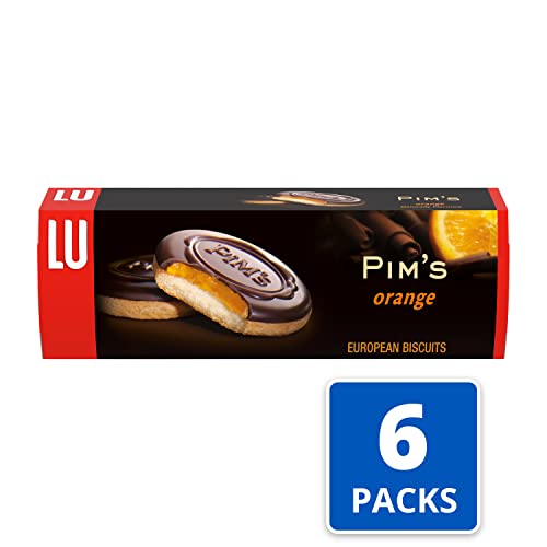 LU Pims European Biscuit Cookies 5.29 Ounce Pack of 6 LU Pims European Biscuit Cookies 5.29 Ounce Pack of 6