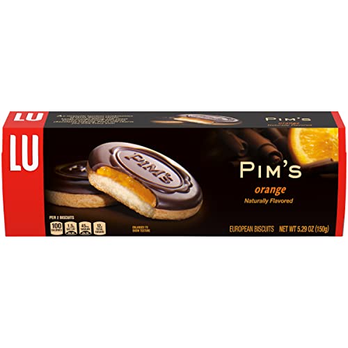 LU Pims European Biscuit Cookies 5.29 Ounce Pack of 6 LU Pims European Biscuit Cookies 5.29 Ounce Pack of 6