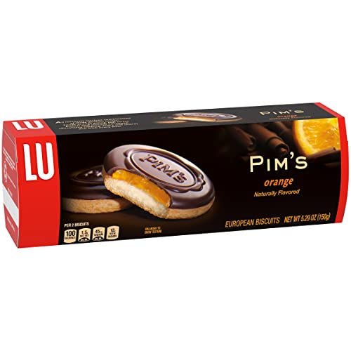 LU Pims European Biscuit Cookies 5.29 Ounce Pack of 6 LU Pims European Biscuit Cookies 5.29 Ounce Pack of 6