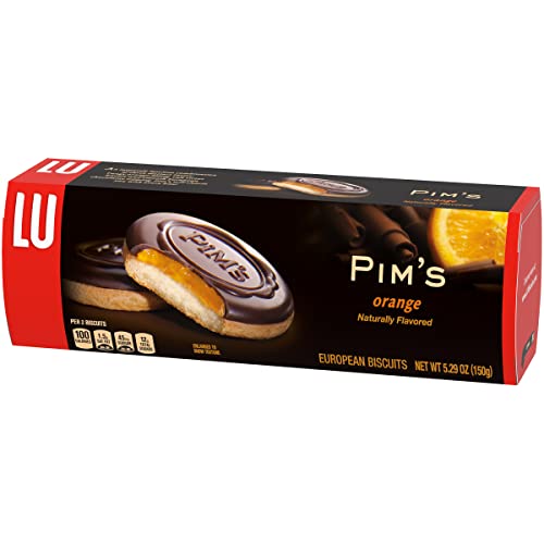 LU Pims European Biscuit Cookies 5.29 Ounce Pack of 6 LU Pims European Biscuit Cookies 5.29 Ounce Pack of 6