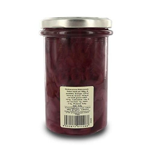 Luccini Sweet And Sour Red Onions With Wine - Artisanal Pickled