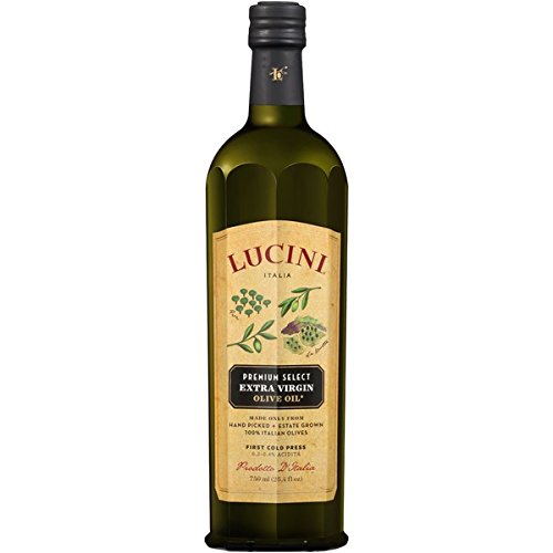 Lucini Oil Olive Xvrgn Prem Sele 500Ml1 Pt 1Fl Oz Pack 2