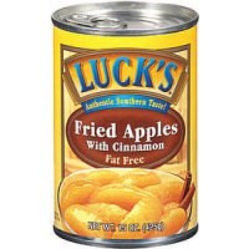 Lucks With Cinnamon Fat Free Fried Apples, 15 Ounce