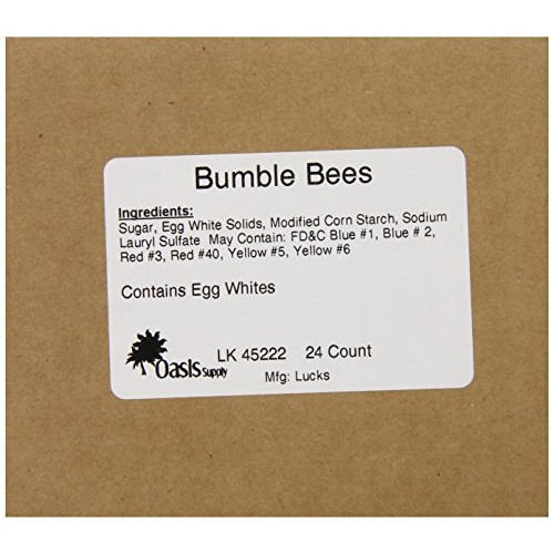 Lucks Sugar Decorations, Bumble Bee, 24 Count
