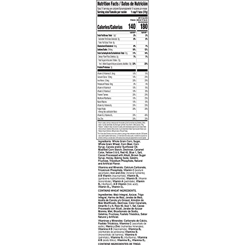 Lucky Charms Smores Breakfast Cereal with Marshmallows, Family S...