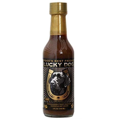 Lucky Dog Hot Sauce Brown Label, 1 Bottle