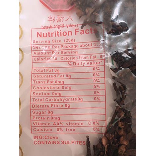 Lucky Eight Whole Cloves 3.5Oz 3.5Oz