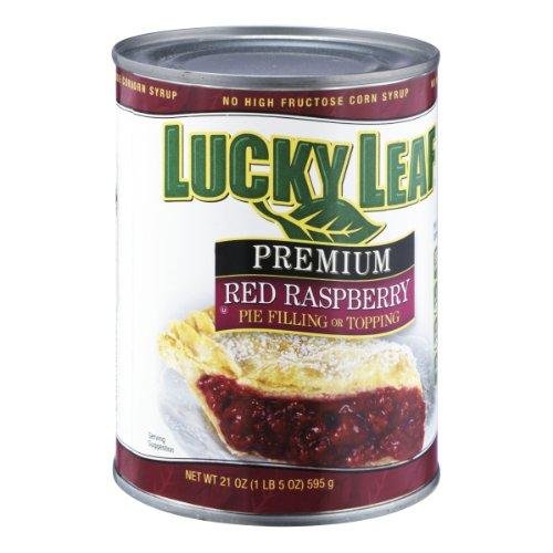 Lucky Leaf Red Raspberry Premium Pie Filling Or Topping 2 Pack