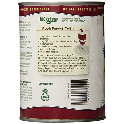 Lucky Leaf Premium Pie Filling, Cherry, 21 Ounce