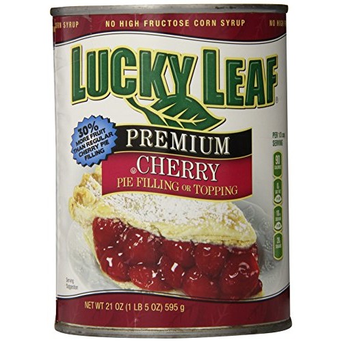 Lucky Leaf Premium Pie Filling, Cherry, 21 Ounce