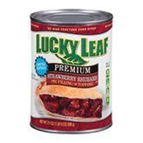 Lucky Leaf Premium Strawberry Rhubarb Pie Filling Or Topping, 21 Oz