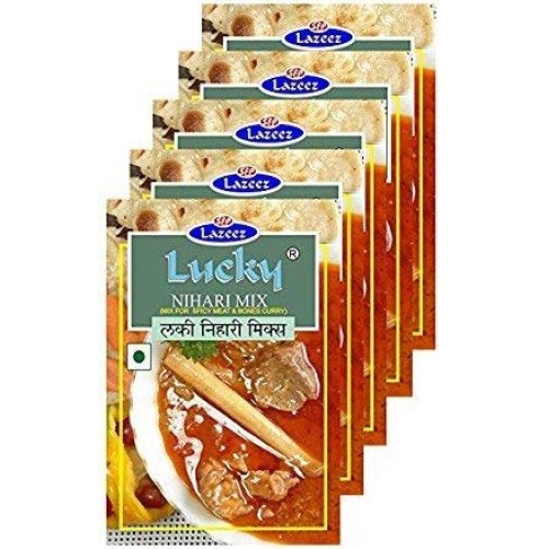 Lucky Masale Nihari Mix 2.1Oz Pack Of 5.