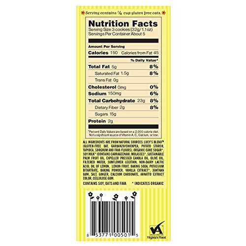 Lucys Cookie, Lemon Goodness, 5.5 Ounce