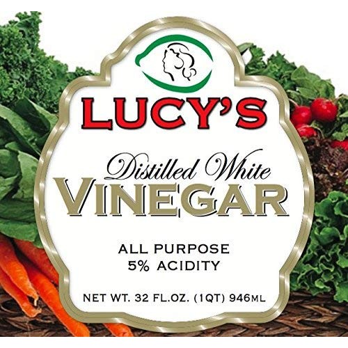 Lucys Family Owned - All Natural Distilled White Vinegar, 32 Oz
