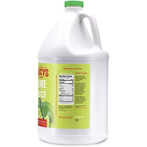 Lucys Family Owned - Lime Juice, 1 Gallon 128Oz.