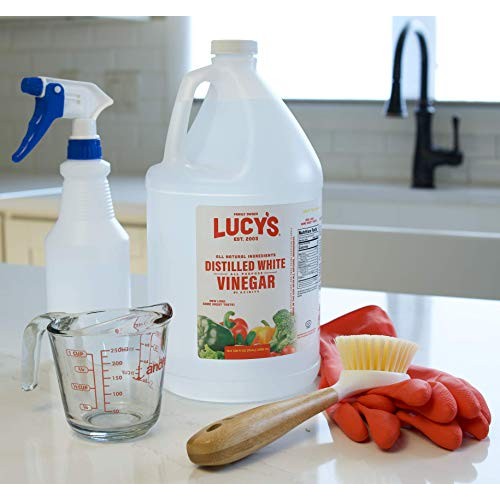 Lucys Family Owned - Natural Distilled White Vinegar, 1 Gallon