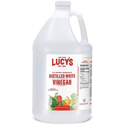 Lucys Family Owned - Natural Distilled White Vinegar, 1 Gallon