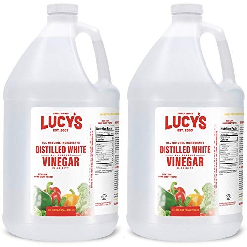 Lucys Family Owned - Natural Distilled White Vinegar, 1 Gallon