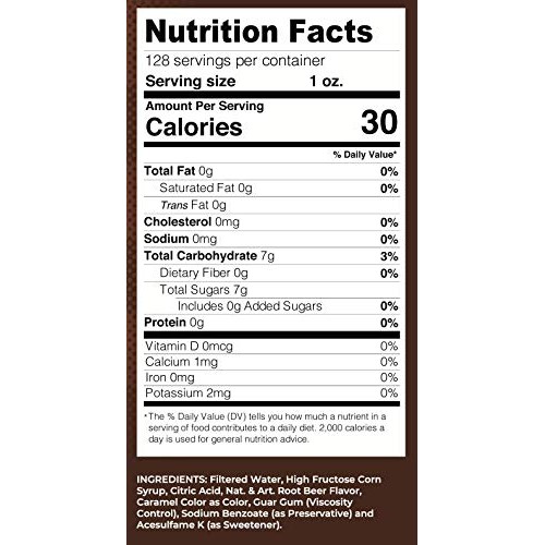 Lucys Family Owned - Shaved Ice Snow Cone Syrup - 1 Gallon 128