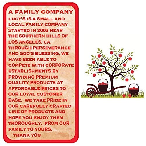 Lucys Family Owned - Usda Organic Nongmo Raw Apple Cider Vinega