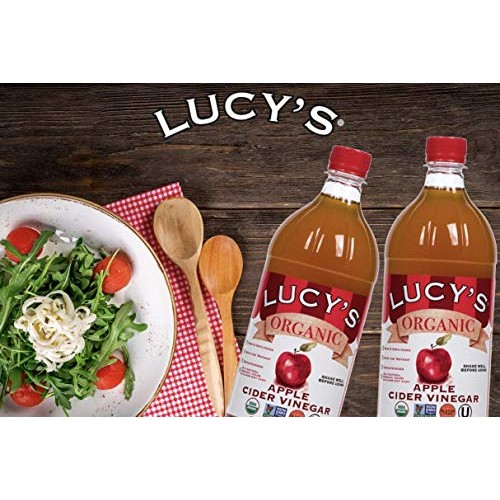 Lucys Family Owned - Usda Organic Nongmo Raw Apple Cider Vinega
