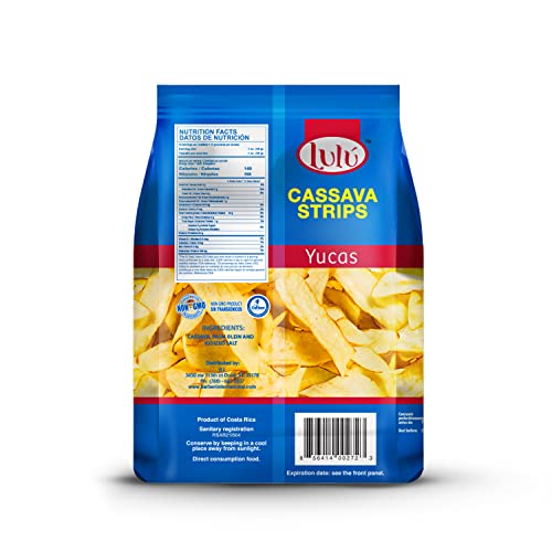 LULU Cassava chips - Yuca strips - Yuca chips - Cassava chips pa...