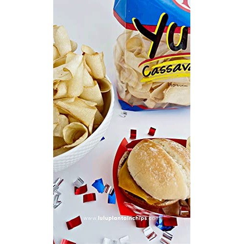 LULU Cassava chips - Yuca strips - Yuca chips - Cassava chips pa...