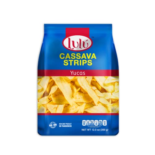 LULU Cassava chips - Yuca strips - Yuca chips - Cassava chips pa...