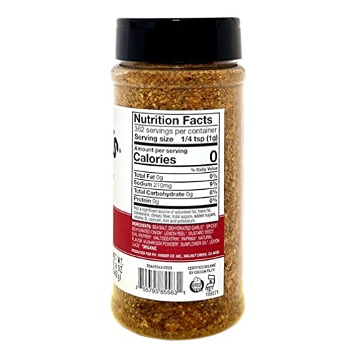 Kinders The Steak Blend Rub 12.8 oz USDA Organic Bundle with 1...