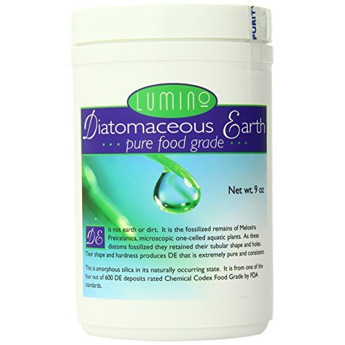 Lumino Home Diatomaceous Earth Fresh Water, Food Grade Pure, 9 O