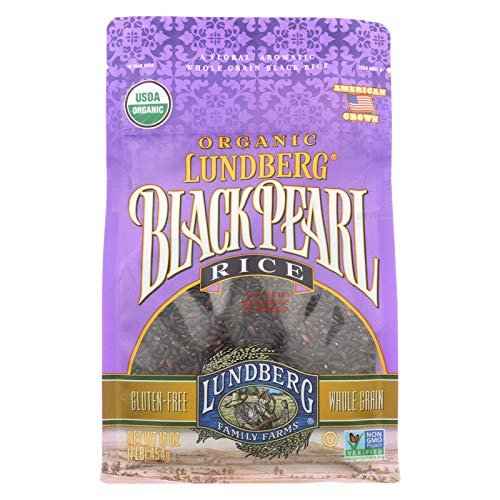 Lundberg Family Farms, Black Pearl Rice, Og2 - Pack Of 6