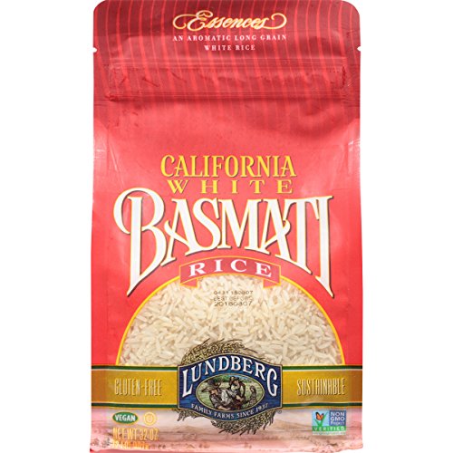 Lundberg Basmati White Eco-Farmed Rice, 2 Lb