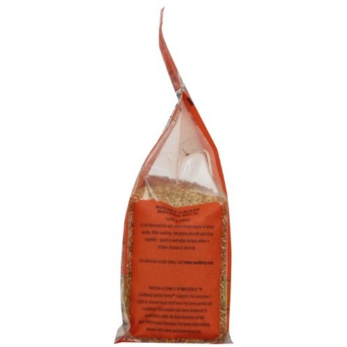 Lundberg Brown Short Grain Rice, 32 Ounce Pack Of 6, Organic