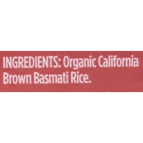 Lundberg California Brown Basmati Rice, 32 Ounce Pack Of 6, Or