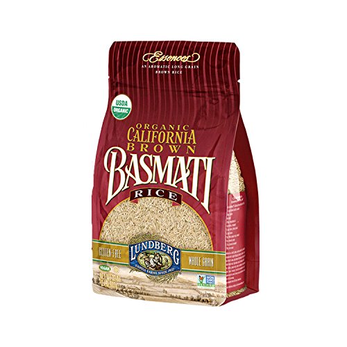 Lundberg California Brown Basmati Rice, 32 Ounce Pack Of 6, Or
