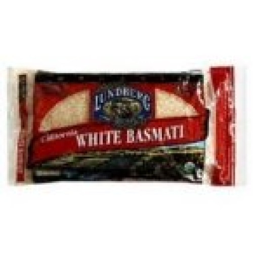 Lundberg Rice Whte Basmati Org, 25 Lb