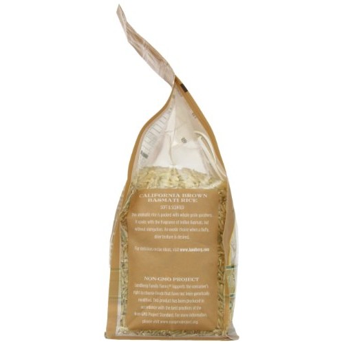 Lundberg Family Farms Basmati Rice, California Brown, 32 Ounce