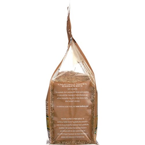 Lundberg Family Farms Basmati Rice, California Brown, 32 Ounce