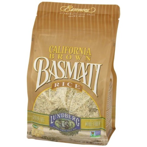Lundberg Family Farms Basmati Rice, California Brown, 32 Ounce