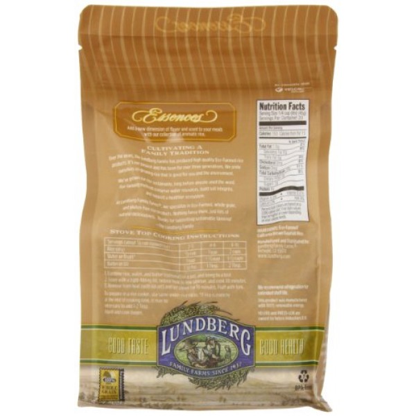 Lundberg Family Farms Basmati Rice, California Brown, 400 Ounce
