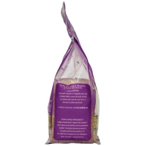 Lundberg Family Farms, California White Jasmine Rice, 32 Ounce