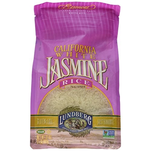 Lundberg Family Farms - California White Jasmine Rice, Floral Sc