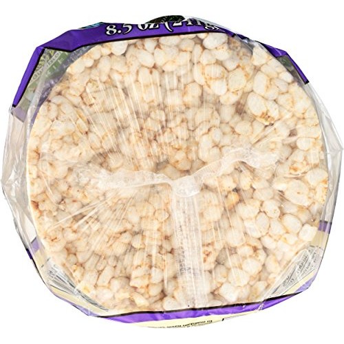 Lundberg Family Farms Organic Brown Rice Cakes, Salt-Free, 8.5 O