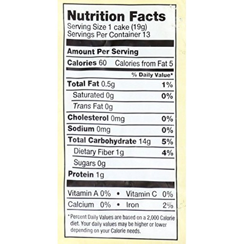 Lundberg Family Farms Organic Brown Rice Cakes, Salt-Free, 8.5 O