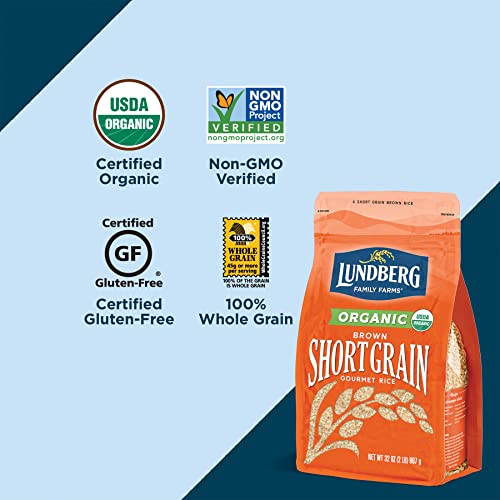 Lundberg Family Farms - Organic Brown Short Grain Rice, Subtle N