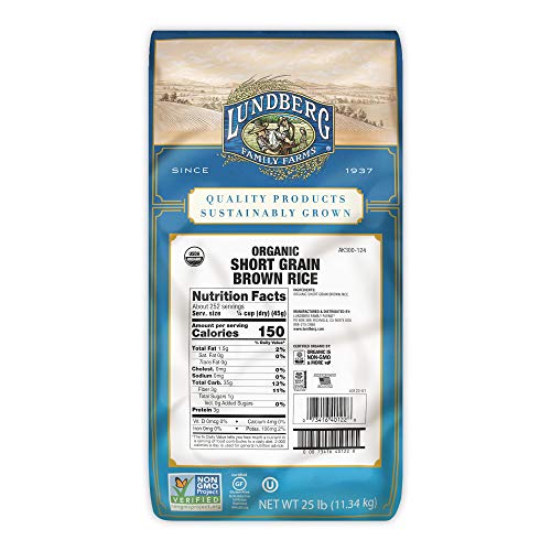 Lundberg Family Farms - Organic Brown Short Grain Rice, Subtle N