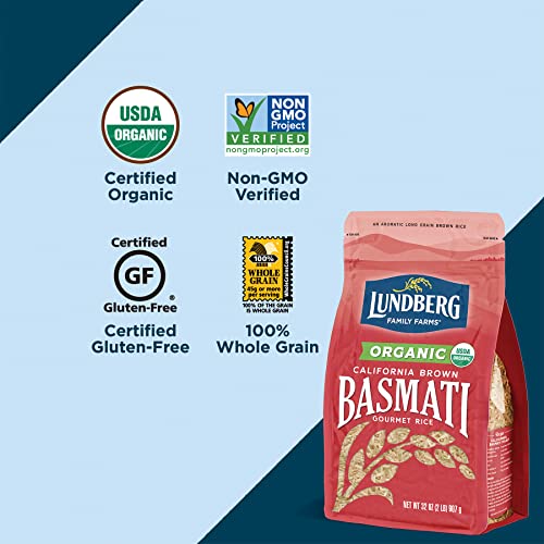 Lundberg Family Farms - Organic California Brown Basmati Rice, P...