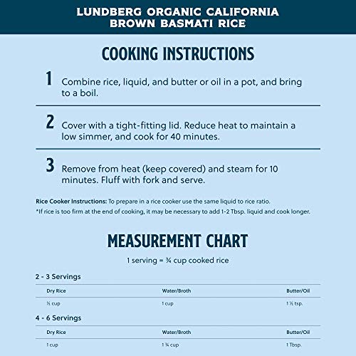 Lundberg Family Farms - Organic California Brown Basmati Rice, P...