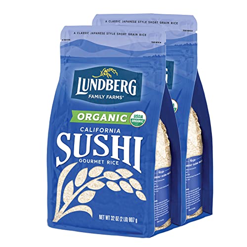 Lundberg Family Farms - Organic California Sushi Rice, Japanese ...